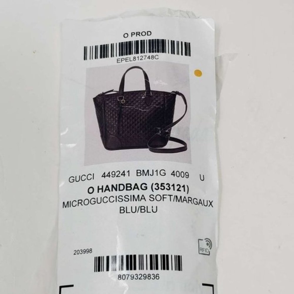 Gucci Microguccissima Mini Bree Crossbody Bag - Picture 11 of 12